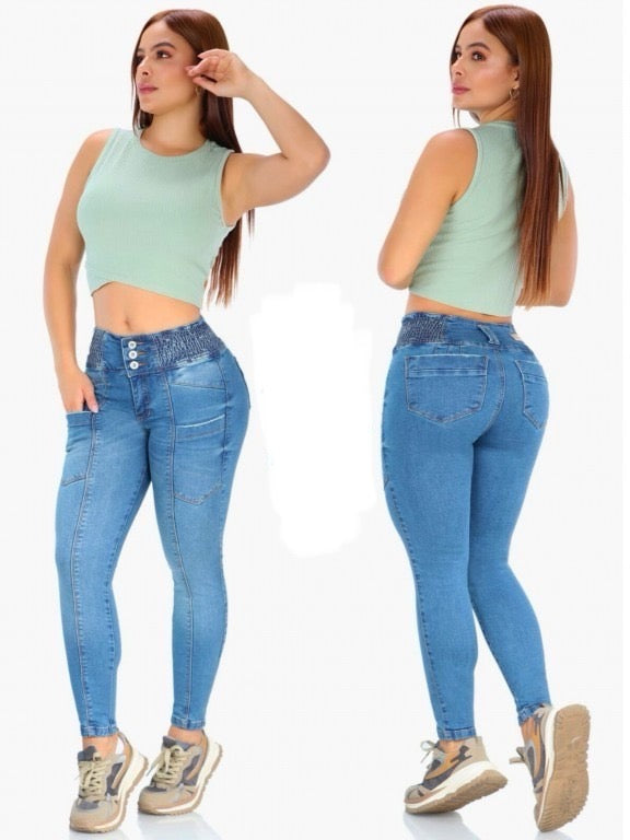 Jeans mesclilla